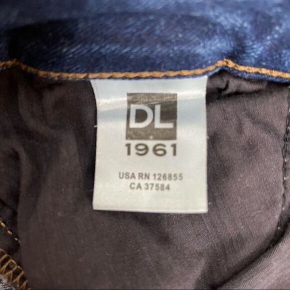 DL1961 Farrow High Rise Raw Hem Skinny Jeans - Picture 10 of 13